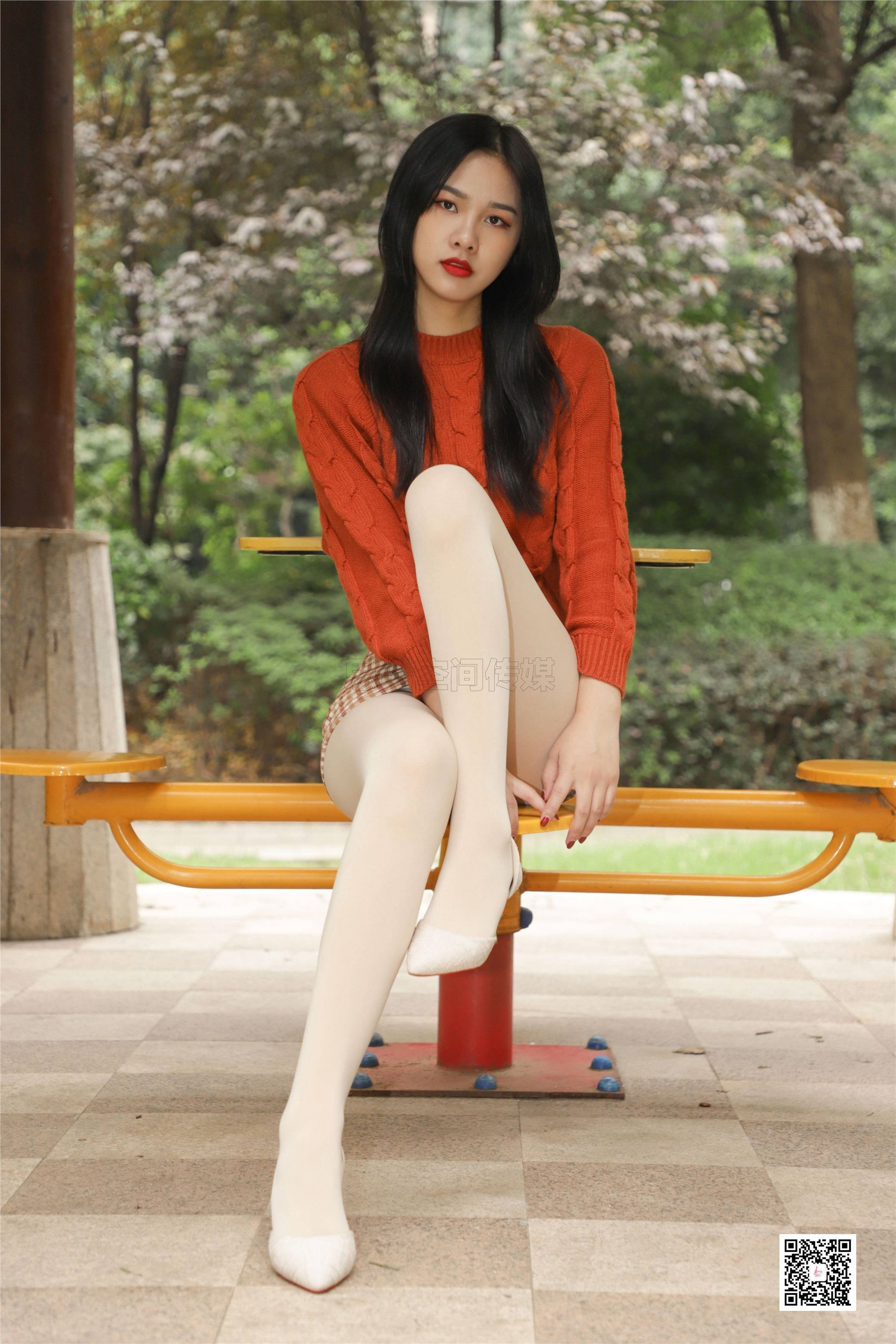 SiHua思话 SJ065 橙子 冬日公园那一缕阳光